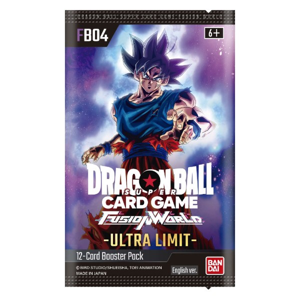 Dragon Ball Super Card Game Fusion World FB04 ULTRA LIMIT Booster Pack