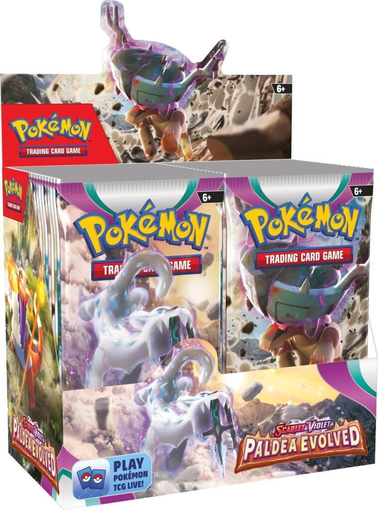 Pokemon TCG Booster Box English Scarlet and Violet: Paldea Evolved