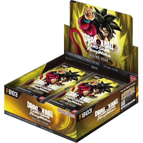 Dragon Ball Super Card Game Fusion World FB03 RAGING ROAR