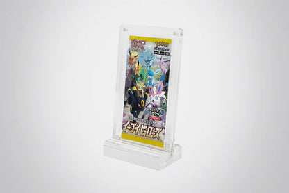 Single Long Crimp Pokémon Booster Pack Acrylic Case